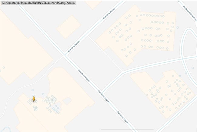 Plan Maps avec point 360°