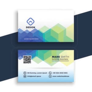 carte de visite QR