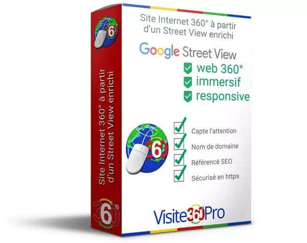 Site web 360° par Visite 360 Pro