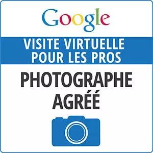Badge Google Visite virtuelle pour les pros 2012