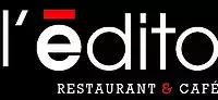 Logo l'édito restaurant
