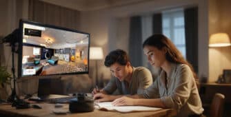 Visite virtuelle hôtel préparation vacances