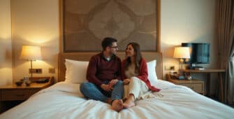 chambre hotel couple