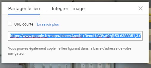 intégration de la visite virtuelle dans un site Internet étape 3