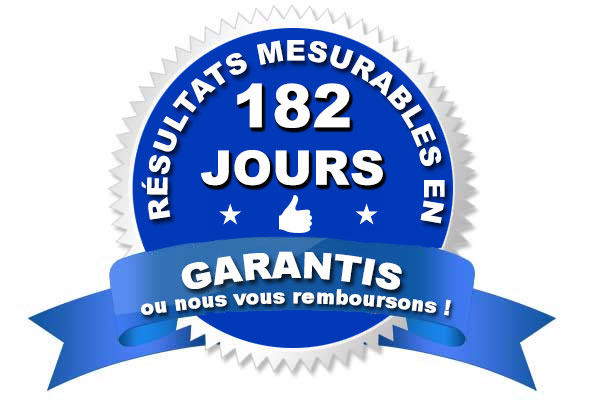 Résultats mesurables en 182 jours garantis (Visite virtuelle Google)