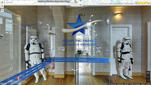 Stormtroopers gardant des bureaux
